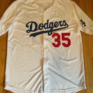 Cody Bellinger #35 LA Dodgers White Promo  Jersey Men's Extra Large !